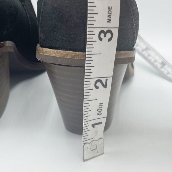 Lucky Brand Victorey suede ankle bootie in Black Deer- size 7.5 - Picture 7 of 11